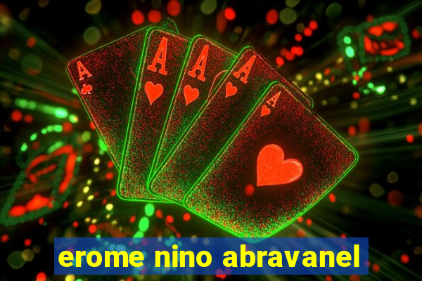 erome nino abravanel